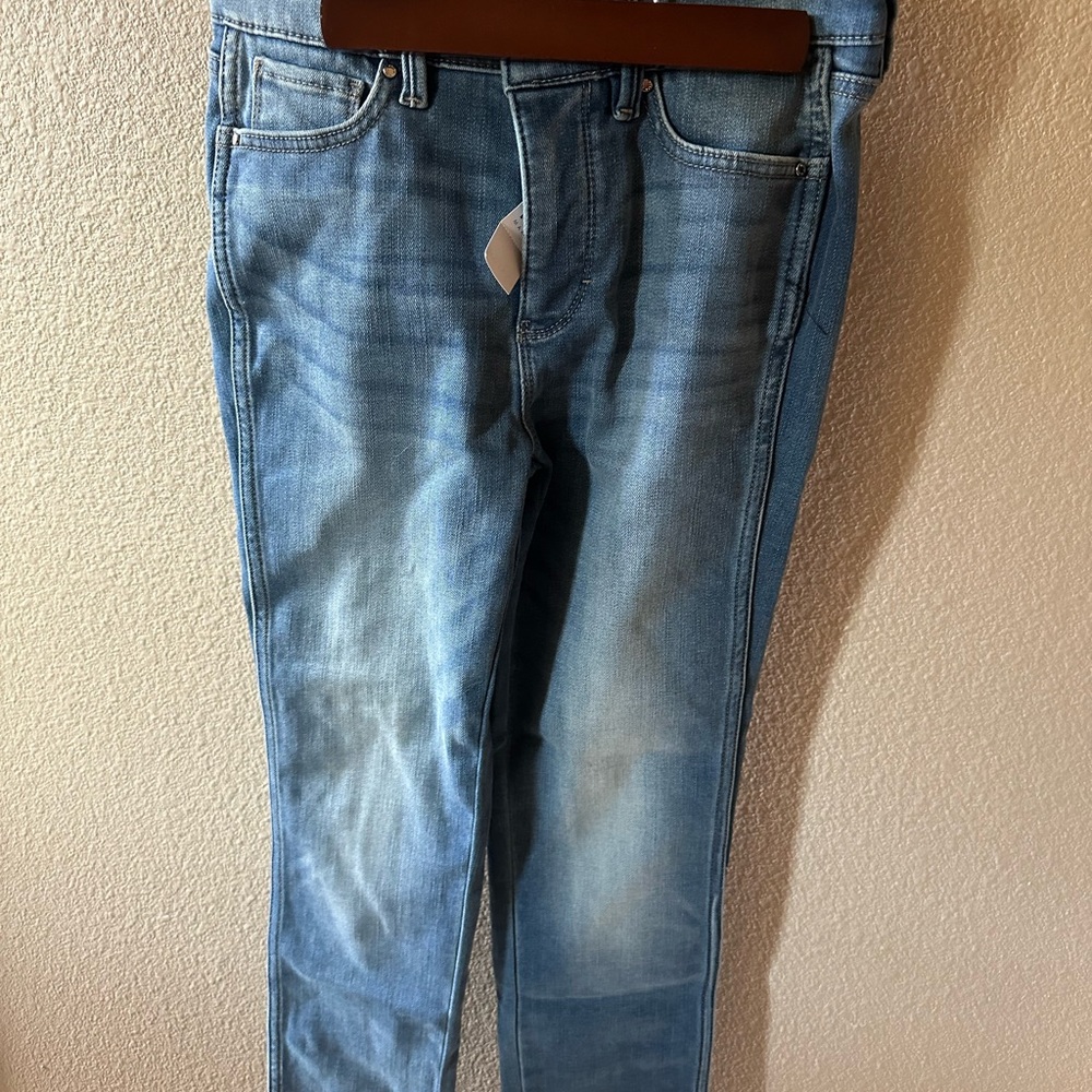 White House Black Market cashmere denim jeans